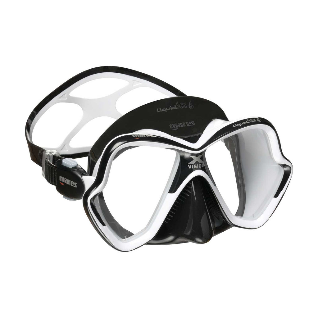 Tauchmaske X-Vision Ultra Liquidskin Schwarz-Weiß Mares 411052CLWHKWHK