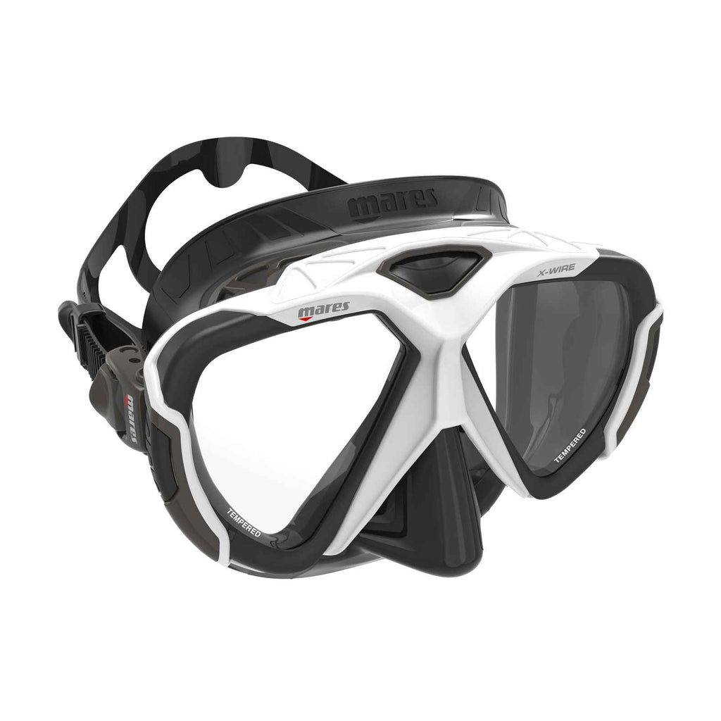 Duikmasker X-Wire Wit-Grijs Mares 411068EBWHGBK