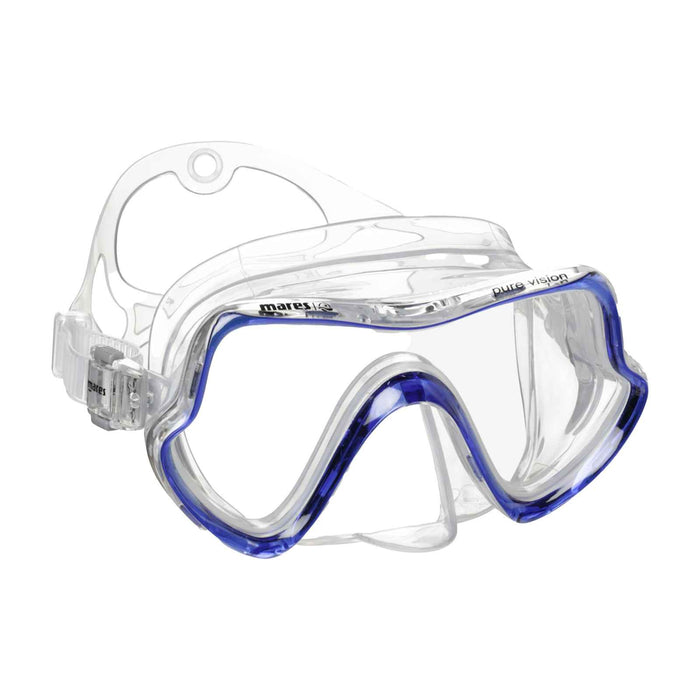 Maschera da snorkeling Pure Vision Blu-Reflex-Trasparente Mares 411217SCCLRBL