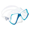 Schnorchelmaske Wahoo Aqua-Weiß Mares 411238SCAQWCL