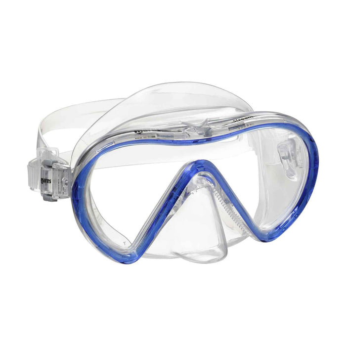 Schnorchelmaske Stream Reflex-Blau-Klar Mares 411239GURBLCL
