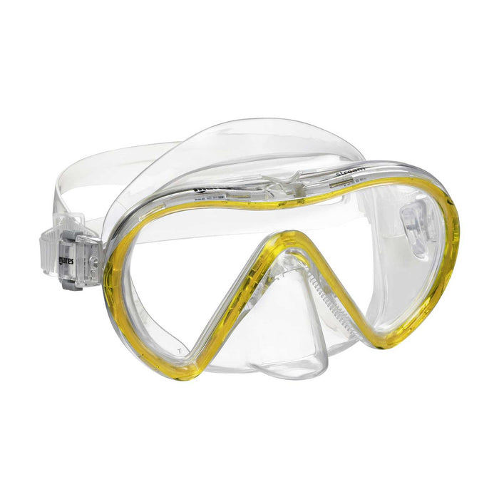 Schnorchelmaske Stream Reflex-Gelb-Klar Mares 411239GURYLCL