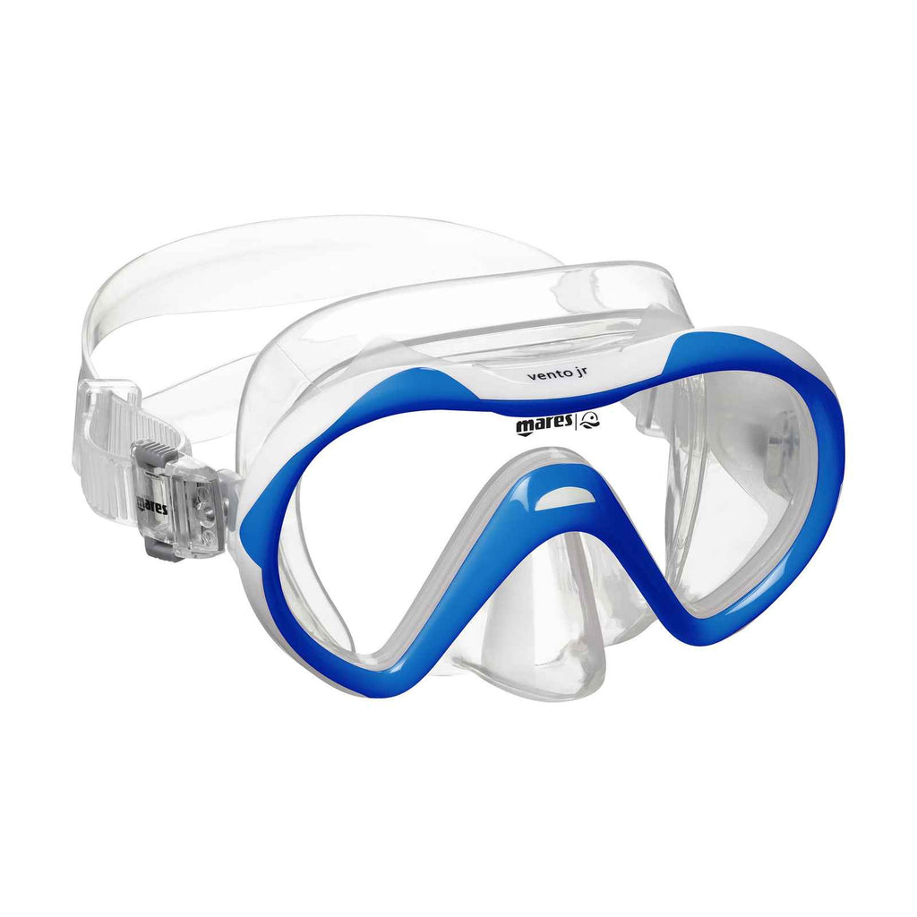 Snorkelmasker Vento Kinderen Blauw-Wit 8-14 jaar Mares 411240SCBLWCL