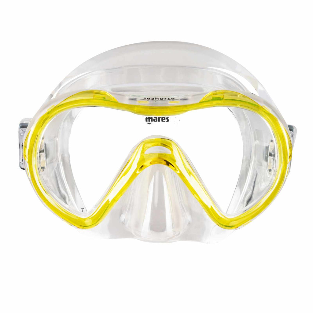 Maschera da snorkeling Seahorse Bambini Reflex-Giallo-Trasparente 8-14 anni Mares 411241GURYLCL