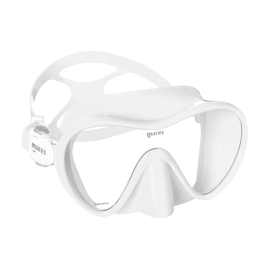 Maschera subacquea Tropical con scatola in plastica bianca Mares 411246BXWHWH