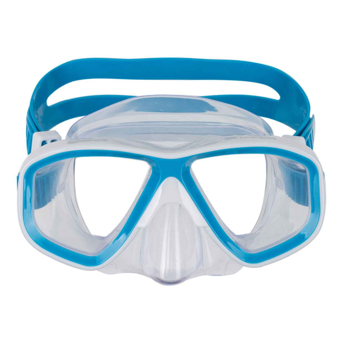 Masque de snorkeling Puffer Enfants Aqua-Blanc 4-7 ans Mares 411248SCAQWCL