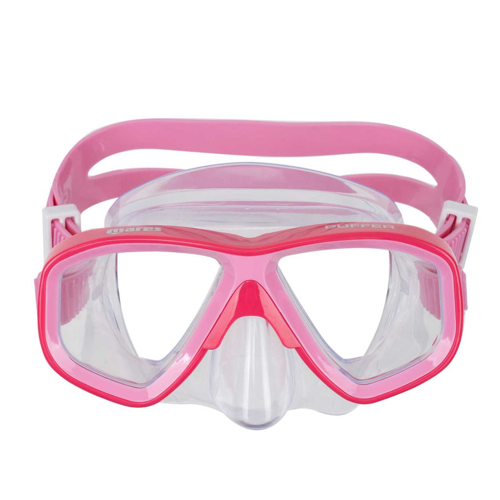 Masque de snorkeling Puffer Enfants Rose 4-7 ans Mares 411248SCPKKCL