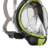 Máscara integral de snorkel Sea Vu Dry+ Lima-Ahumado L-XL Mares 411260LXLLMSK