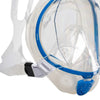 Maschera integrale da snorkeling Sea Vu Dry+ Blu-Trasparente SM Mares 411260SMBLCL