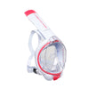 Schnorchel-Vollgesichtsmaske Sea Vu Dry+ Pink-Weiß SM Mares 411260SMPKWH