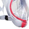 Schnorchel-Vollgesichtsmaske Sea Vu Dry+ Pink-Weiß SM Mares 411260SMPKWH
