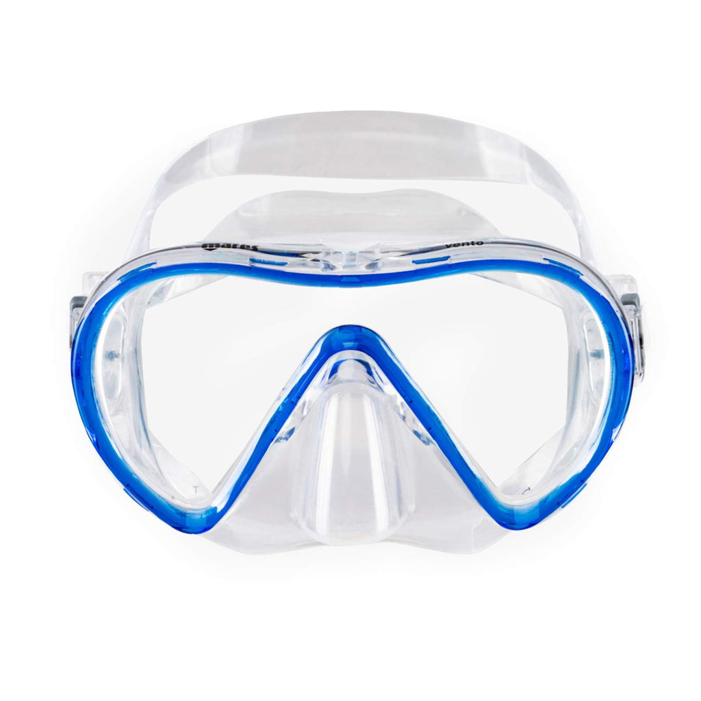 Maschera da snorkeling Vento Reflex-Blu-Trasparente Mares 411316SCRBLCL