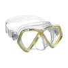Masque de snorkeling Pirate Enfants Reflex-Jaune-Transparent 8-14 ans Mares 411321SCRYLCL