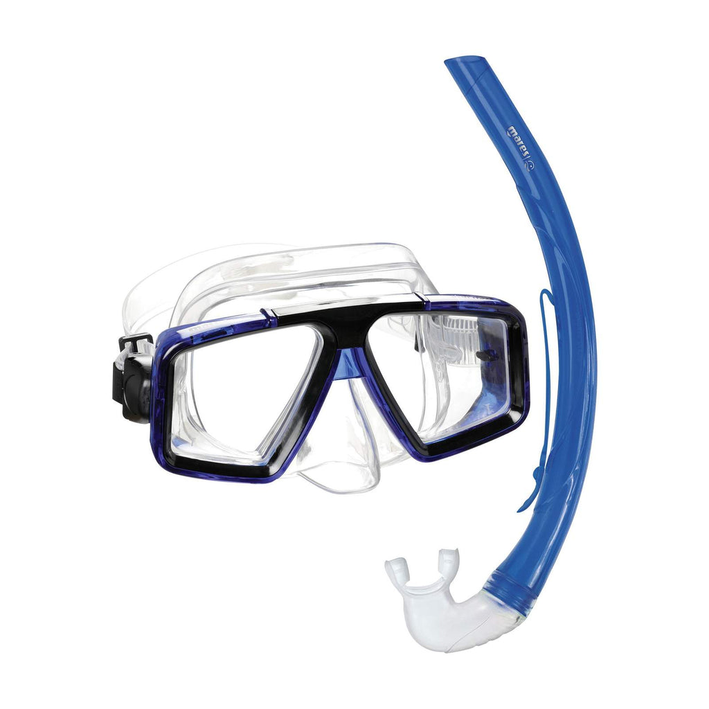 Schnorchelset Starfish Reflex-Blau-Klar Mares 411740GURBLCL