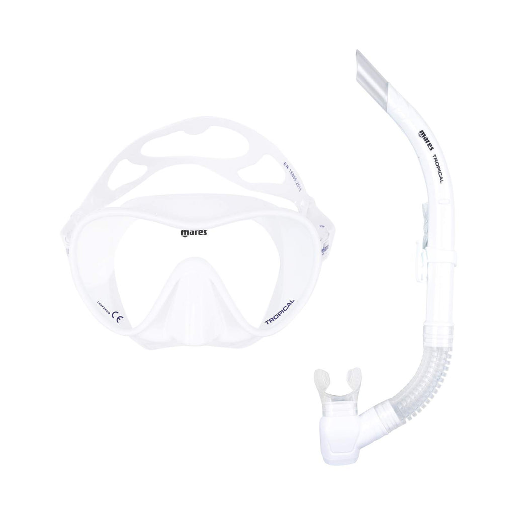 Snorkelset Tropical wit Mares 411776SFWHWH