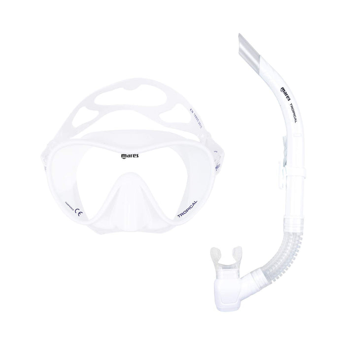 Snorkelset Tropical wit Mares 411776SFWHWH