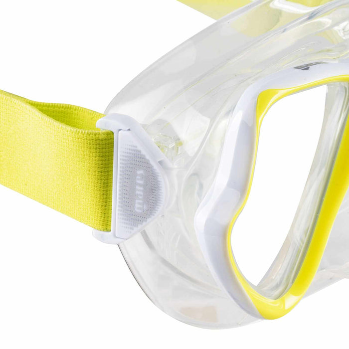Kit de snorkeling Wahoo Néon Jaune-Blanc-Transparent Mares 411779SFYLWCL