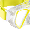 Schnorchel-Set Pirate Neon Kinder Gelb-Weiß-Klar 8-14 Jahre Mares 411788BBYLWCL