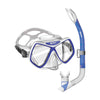Schnorchelset Ridley Blau-Weiß-Klar Mares 411793SFBLWCL
