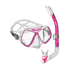 Snorkelset Ridley roze-wit-transparant Mares 411793SFPKWCL