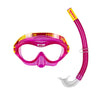 Schnorchelset Dilly Kinder Gelb-Pink 4–7 Jahre Mares 411795GUYLPK