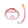 Schnorchel-Set Jelly Kinder Pink-Gelb-Klar 4–7 Jahre Mares 411797GUPKYCL