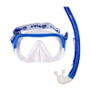 Kit de snorkeling Keewee Bleu-Blanc-Transparent Mares 411810SFBLWCL