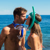 Kit de snorkeling Keewee Aqua-Blanc-Transparent Mares 411810SFMTWCL