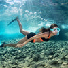 Kit de snorkeling Keewee Aqua-Blanc-Transparent Mares 411810SFMTWCL