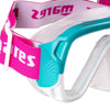 Snorkelset Keewee kinderen aqua-wit-transparant 8-14 jaar Mares 411811SFAQWCL