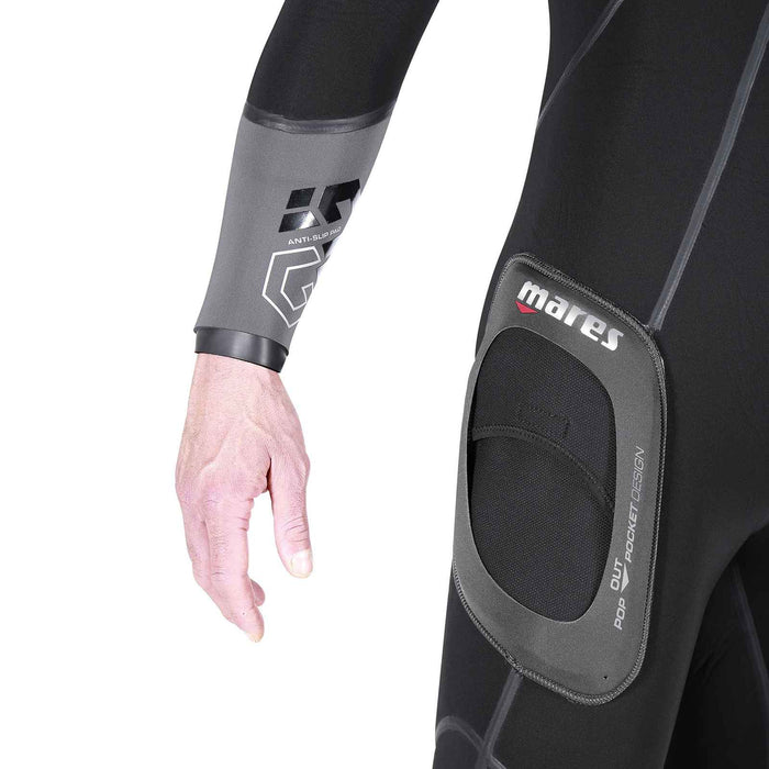 Muta intera Flexa Graphene Uomo 7 mm L-S5 Mares 412078S5