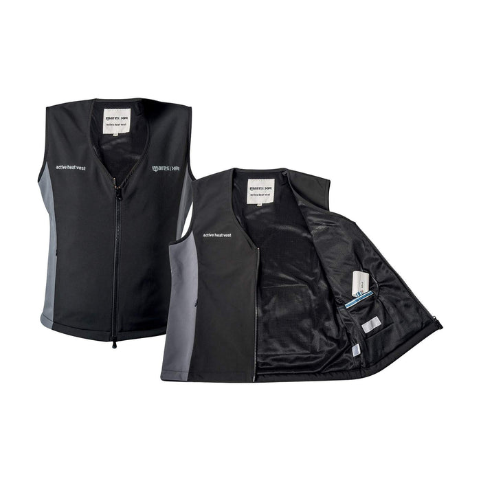 Chaleco calefactable Active negro-gris XS Mares 412146XS