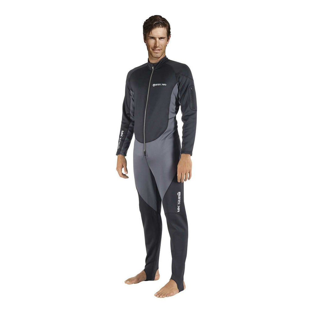 Comfort Mid Baselayer Unterzieher Schwarz-Grau Größe S Mares 412148S
