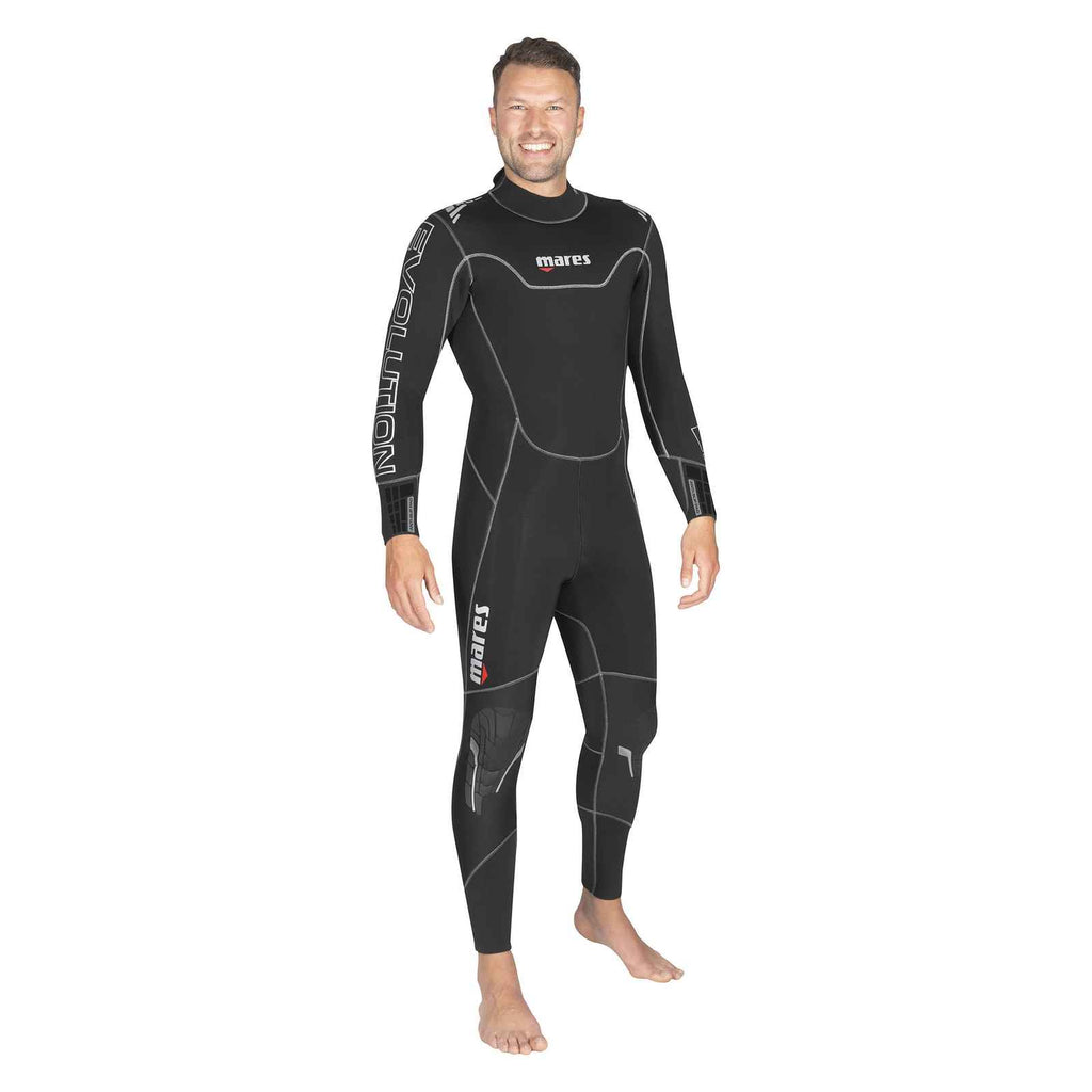 Muta intera Evolution Uomo 5 mm Nero-Grigio ML-Long Mares 4121764L