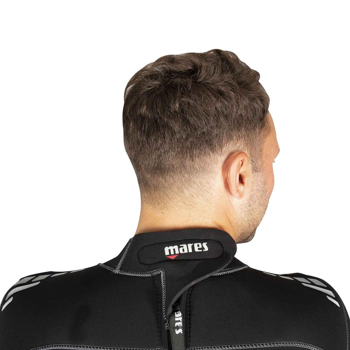 Nasstauchanzug Einteiler Evolution Herren 5 mm Schwarz-Grau Größe 3-M Mares 412176S3