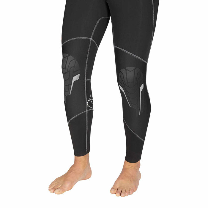 Combinaison intégrale Evolution homme 5 mm noir-gris Taille 5-L Mares 412176S5