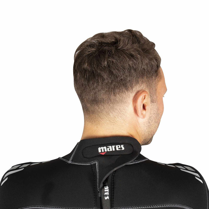 Combinaison intégrale Evolution homme 5 mm noir-gris Taille 5-L Mares 412176S5