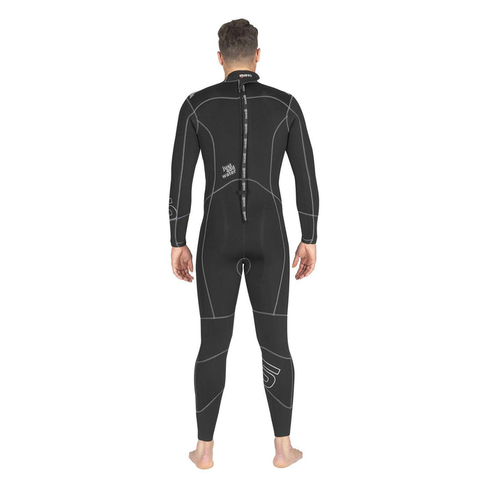 Nasstauchanzug Einteiler Evolution Herren 5 mm Schwarz-Grau Größe 7-XXL Mares 412176S7