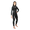 Muta intera Evolution Donna 5 mm Nero-Azzurro chiaro ML-Long Mares 4121774L