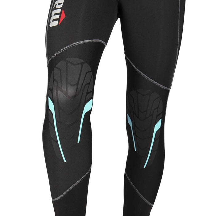 Traje de neopreno integral Evolution para mujer 5 mm negro-azul claro talla 3-M Mares 412177S3