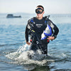 Volledige wetsuit Reef heren 3 mm zwart-grijs-wit maat 4-ML Mares 412382S4