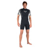 Shorty Reef homme 2,5 mm noir-gris-blanc taille 5-L Mares 412384S5