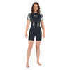 Shorty Reef femme 2,5 mm noir-gris-blanc taille 5-L Mares 412385S5