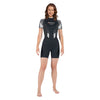 Combinaison shorty Reef femme 2,5 mm noir-gris-blanc taille 6-XL Mares 412385S6
