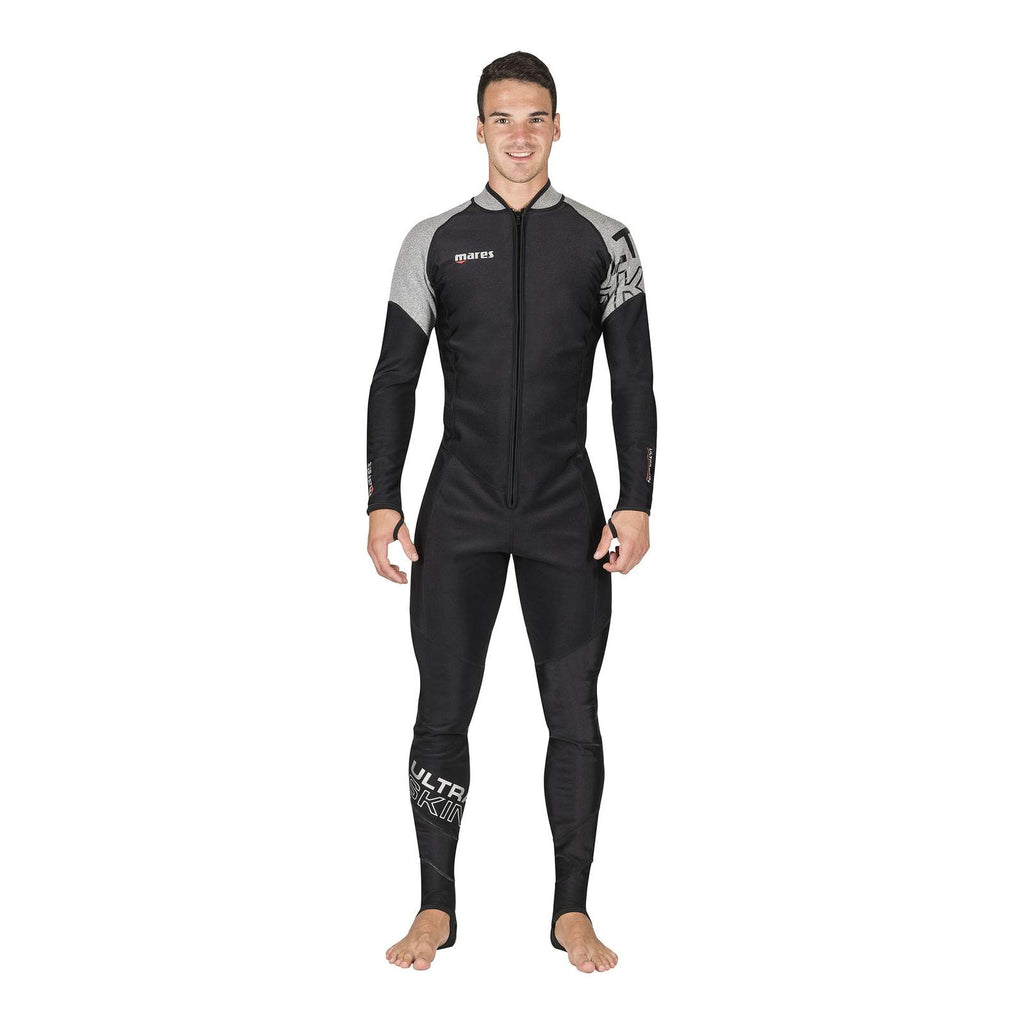 Tauch-Unterzieher Ultraskin Overall Herren Schwarz-Grau 3XL Mares 4123943XL