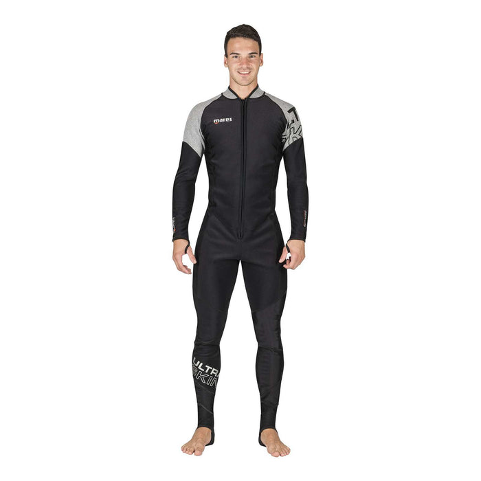 Tauch-Unterzieher Ultraskin Overall Herren Schwarz-Grau S Mares 412394S