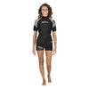 Subtraje de buceo Ultraskin de manga corta mujer negro-gris XXL Mares 412419XXL