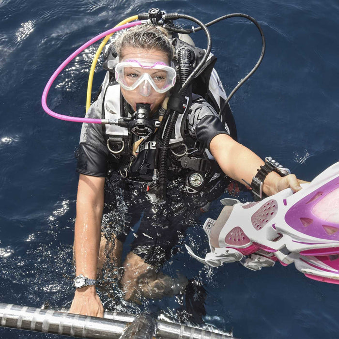 Subtraje de buceo Ultraskin de manga corta mujer negro-gris XXL Mares 412419XXL