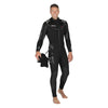 Volledig wetsuit Flexa Heren 8-6 mm Zwart-Grijs Maat 3-M Mares 412431S3