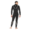 Combinaison intégrale Flexa homme 8-6 mm noir-gris taille 5-L Mares 412431S5